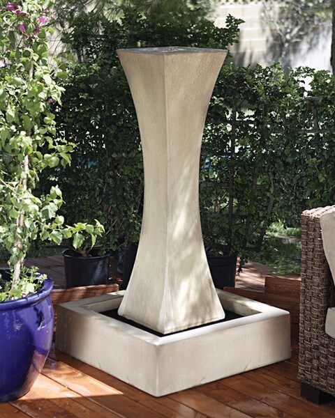 I Fountain Contemporary Modern architecture harmony simple stone
